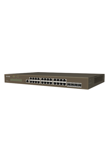 Switch 24 porturi Gigabit, 4 porturi SFP Gigabit, Management - TENDA TND-TEG5328F