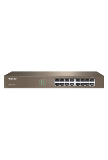 Switch 16 porturi Gigabit rackmount 1U - TENDA TND-TEG1016D