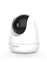 Camera mini PT IP Wi-Fi , rezolutie 2K, Audio bidirectional, SD-card, IR 12m, Alarma - TENDA TND-CP6