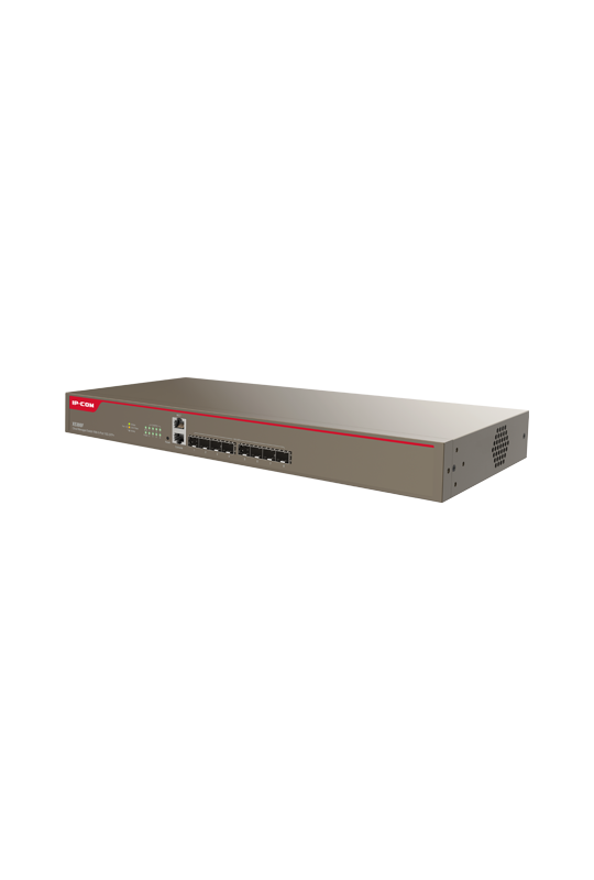 Switch 8 porturi SFP+ 10 Gbps, 2 porturi gestionare, management, 1U - IP-COM X5308F