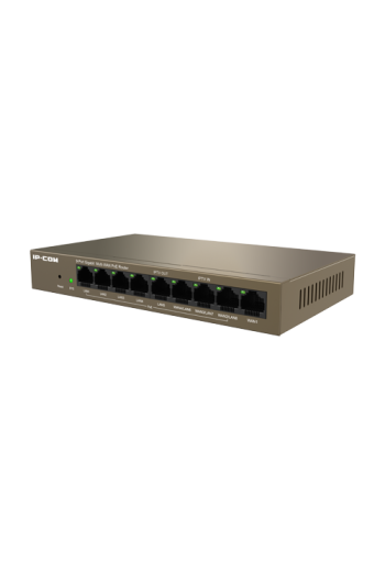 Router 8 porturi  Gigabit PoE+, 95W, 1 port RJ45, Management - IP-COM M20-8G-PoE