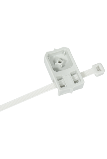 Suport cu brida plastic 4.8x286 mm TBBL gri (200 buc.) - CELO 9TBBL