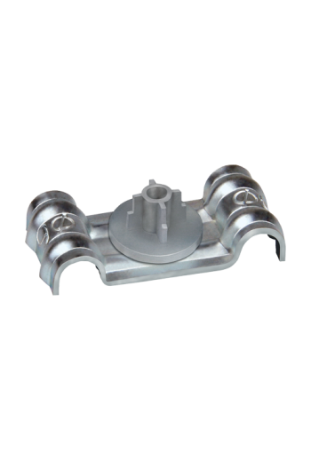 Clema metalica dubla DFT Ã 19.5 mm pentru cablu, fixare pe pistol (50 buc.) - CELO 920DFT