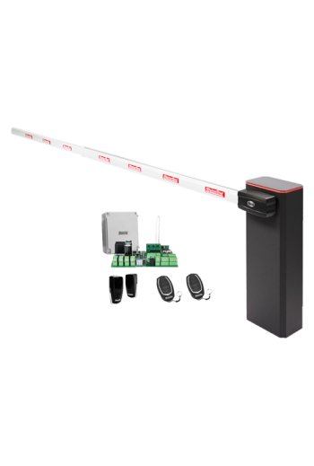 KIT complet bariera acces AUTO / 4 m, montaj universal ST/DR - MOTORLINE TURBO-4-KIT