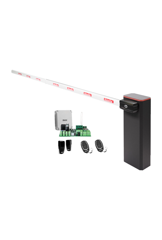 KIT complet bariera acces AUTO / 6 m, montaj universal ST/DR - MOTORLINE TURBO-6-KIT