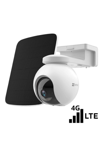 Camera IP Pan&Tilt conectivitate 4G, baterie 10.400 mAh, rezolutie 2K, Audio bidirectional, GPS, SDcard, Panou Solar - EZVIZ CS-