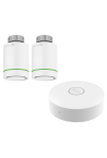 Kit Home Gateway Smart Home + 2 x Termostat inteligent, comunicare wireless ZigBee, EZVIZ CS-T55-A3-A(kit)