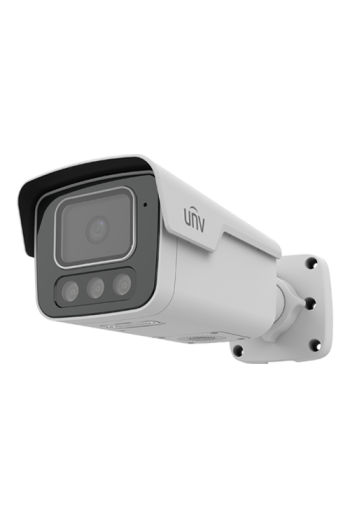 ColorHunter - Camera IP, 8MP, lentila 2.8mm, IR 40m, WL 40m, Audio, Alarma, PoE - UNV IPC2B18SS-ADF28KMC-I1