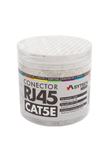 Mufa RJ-45 UTP Cat.5e (100 buc) RJ45-CAT5E-JAR