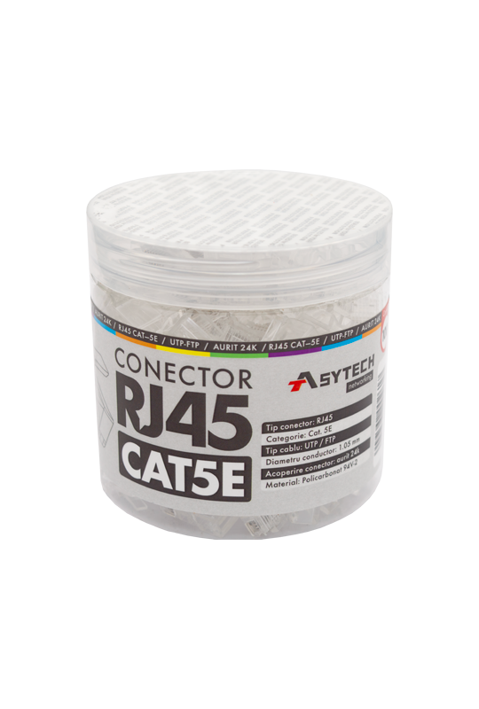 Mufa RJ-45 UTP Cat.5e (100 buc) RJ45-CAT5E-JAR