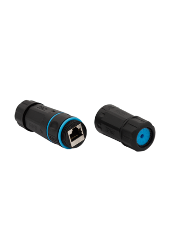 Cupla RJ45 prelungire cablu exterior UTP/FTP CAT6, IP68 RJ45-CON-CAT6-IP68