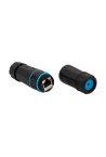 Cupla RJ45 prelungire cablu exterior UTP/FTP CAT6, IP68 RJ45-CON-CAT6-IP68