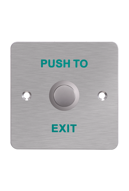 Buton iesire montaj ingropat, panou frontal Aluminiu - HIKVISION DS-K7P01