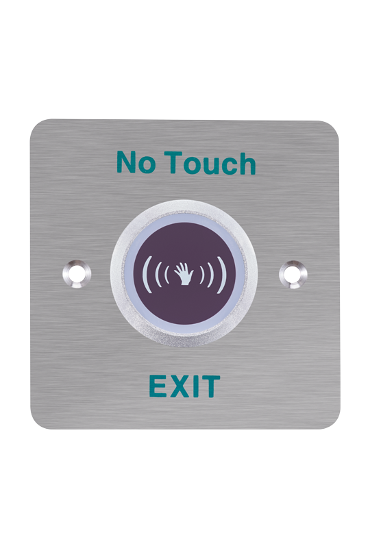 Buton iesire no touch, montaj ingropat, panou frontal Otel inoxidabil - HIKVISION DS-K7P03