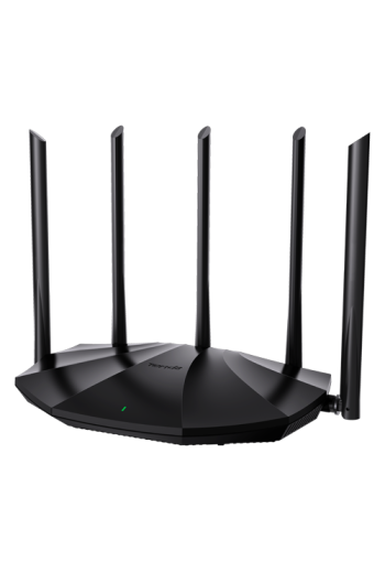 Router Wi-Fi 6, DualBand 2.4Ghz/5GHz, 300+1201Mbps, 5x6dBi, 4 porturi Gigabit - TENDA TND-TX2-PRO