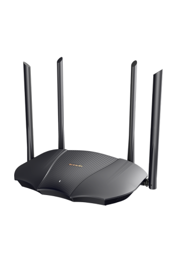 Router Wi-Fi 6, DualBand 2.4Ghz/5GHz, 574+2402Mbps, 4x6dBi, 3 porturi Gigabit - TENDA TND-TX12