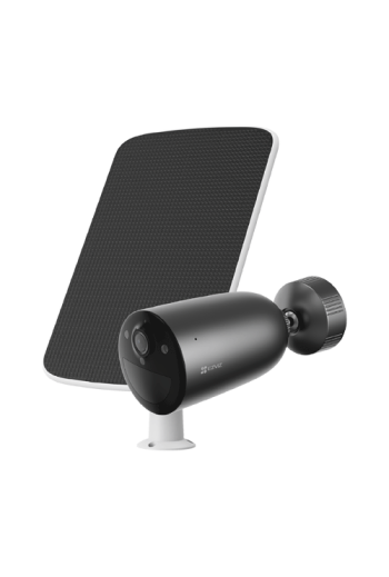 Kit camera IP + panou solar, rezolutie 3MP, Wi-Fi6, baterie 5.200 mAh, Audio bidirectional - EZVIZ CS-EB3-3MP-SP(kit)