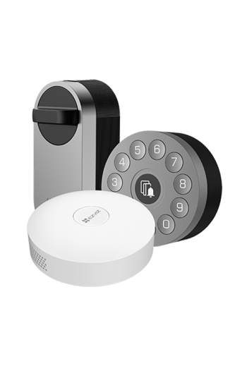 Yala inteligenta cu tastatura multifunctionala si Home Gateway - EZVIZ CS-DL01S-DL01CP-A3