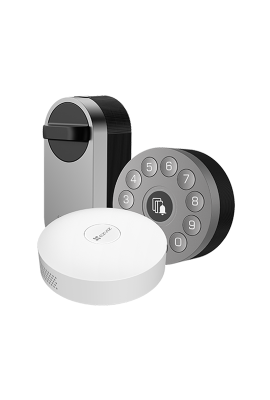Yala inteligenta cu tastatura multifunctionala si Home Gateway - EZVIZ CS-DL01S-DL01CP-A3