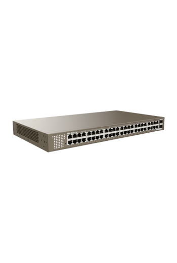 Switch 48 porturi Gigabit, 2 porturi SFP Gigabit, L2 Cloud Management - IP-COM G3350F