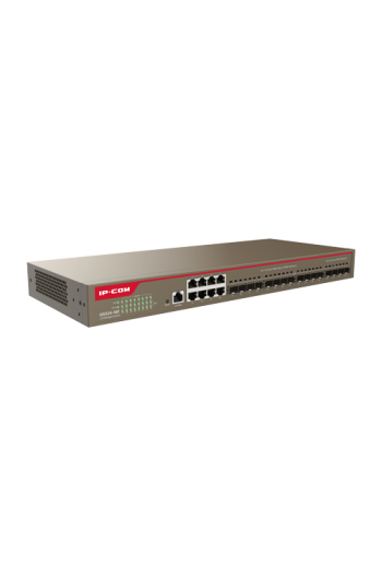 Switch 8 porturi Gigabit, 16 porturi SFP Gigabit, L3 Cloud Management - IP-COM G5324-16F