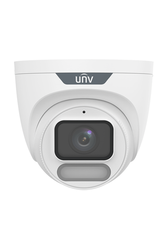 Camera IP 4MP, Wise-ISP, ColorHunter, lentila 2.8mm, WL 30m, Mic, color 24/7 - UNV IPC3624LE-ADF28K-WP