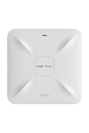 Access Point Wireless AX1800 Dual-Band, Wi-Fi 6, 2x RJ45 Gigabit, PoE IN, Cloud Management - Ruijie RG-RAP2260(G)