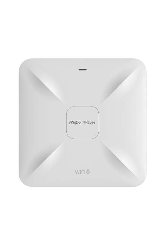 Access Point Wireless AX1800 Dual-Band, Wi-Fi 6, 2x RJ45 Gigabit, PoE IN, Cloud Management - Ruijie RG-RAP2260(G)