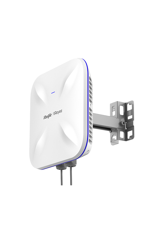 Access Point exterior AX1800 Dual-Band, Wi-Fi 6, 1x GE, 1x SFP, PoE IN, Cloud Management - Ruijie RG-RAP6260(G)