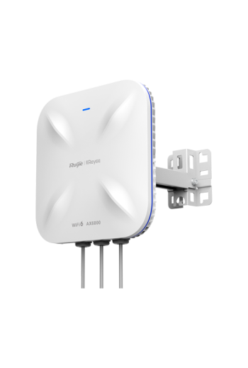 Access Point exterior AX6000 Dual-Band, Wi-Fi 6, 1x RJ 2.5G, 1x SFP, PoE IN, Cloud Management - Ruijie RG-RAP6260(H)
