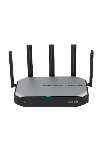 Router WiFi 6 Dual Band, 5 porturi GE, AX3000, Cloud Management - Ruijie RG-EG105GW-X