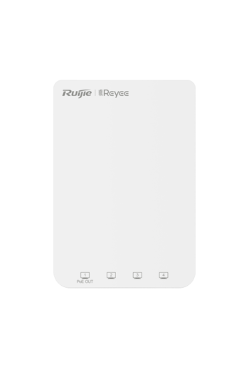 Access Point Wireless AC1300 Dual-Band, Wi-Fi 5, 2 dBi, 5x RJ45 Gigabit, PoE IN, Cloud Management - Ruijie RG-RAP1200(P)