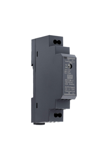 Sursa de alimentare in comutatie, 12V / 1.25A, sina DIN - MEAN WELL HDR-15-12