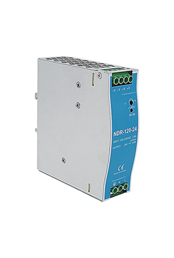 Sursa de alimentare in comutatie, 24V / 5A, sina DIN - MEAN WELL NDR-120-24