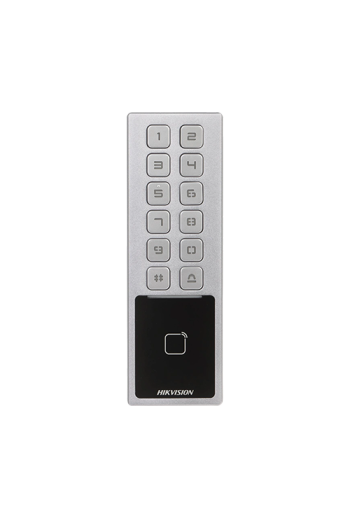 Terminal control acces cu tastatura, card M1, Bluetooth, Wi-Fi, Alarma - HIKVISION DS-K1T805MBWX