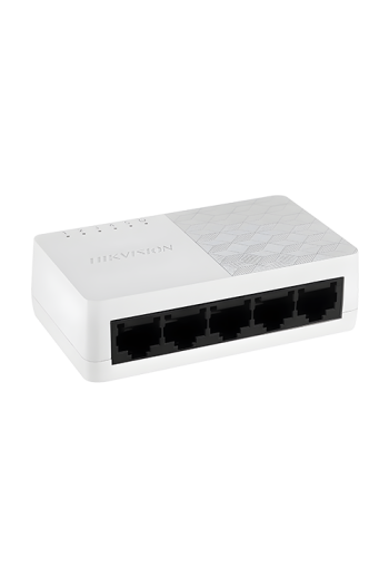 Switch 5 porturi 10/100 Mbps RJ45 - HIKVISION DS-3E0105D-O