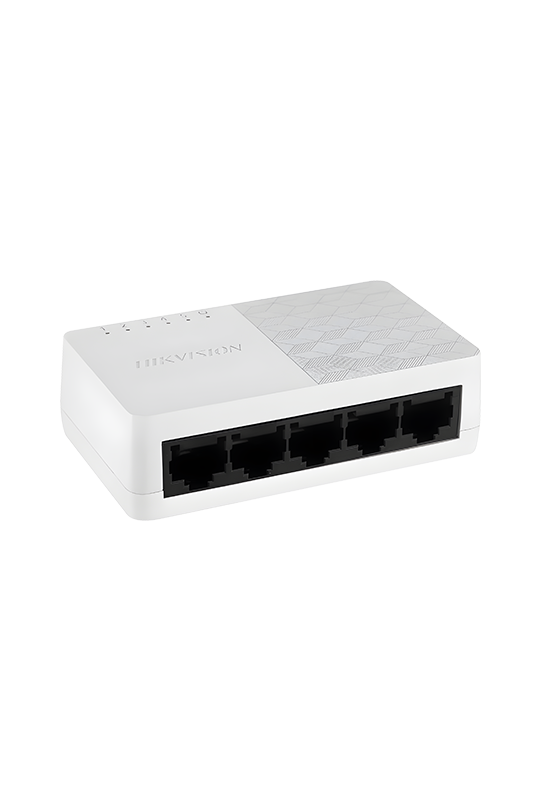 Switch 5 porturi 10/100 Mbps RJ45 - HIKVISION DS-3E0105D-O