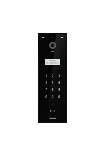 Panou exterior video EXPERT pentru BLOCURI - 255 de Familii, G3 - ELECTRA VPE.0BS03.ELBTL