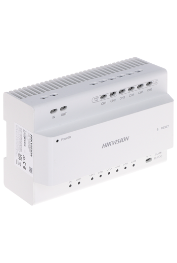 Distribuitor Video/Audio, 2 fire pentru 6 posturi interior/exterior  - HIKVISION DS-KAD7060EY