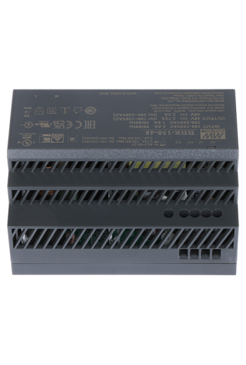 Sursa alimentare 48V DC, 3.2A, 150W, montaj sina DIN - HIKVISION DS-KAW150-4N