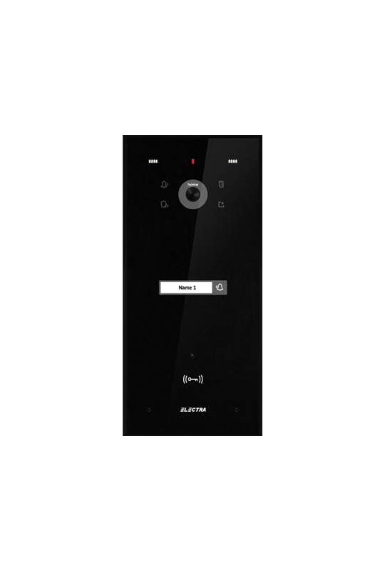 Panou exterior video Home pentru 1 Familie - SMART, G3, montaj ingropat, NEGRU - ELECTRA VPH.01F03.ELBTL
