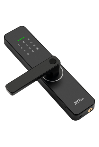 Incuietoare hoteliera WiFi, cititor de amprenta, carduri, tastatura IoT Smart Lock - ZKTeco DL-ML100
