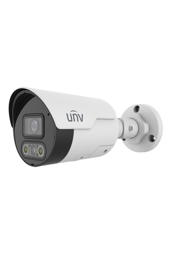 Camera IP ColorHunter Dual-Light, 4MP, lentila 2.8mm, IR 30m, WL 30m, Audio bidirectional - UNV IPC2124LE-ADF28KMC-DL