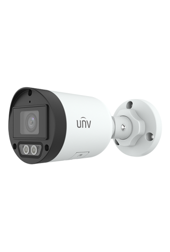 Camera IP ColorHunter Dual-Light, 4MP, lentila 2.8mm, IR 30m, WL 30m, Microfon, SDcard - UNV IPC2124LB-AF28K-DL