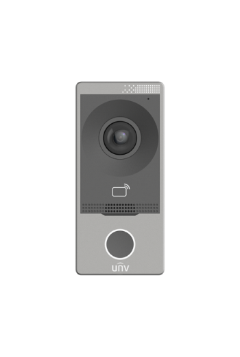 Post exterior videointerfon TCP/IP, IR, Wi-Fi, IK08 - UNV OEU-201S-HMK-W