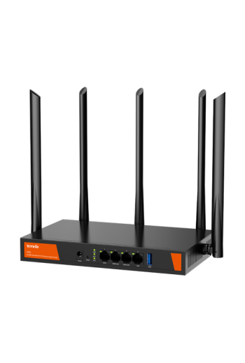 Router business, multi-WAN, WiFi 6, Dual Band, AX3000, 200 utilizatori, Management - TENDA TND-W30E