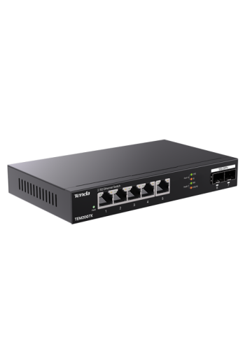 Switch 5 x RJ45 2.5G, 2 x SFP+ 10G - TENDA TND-TEM2007X