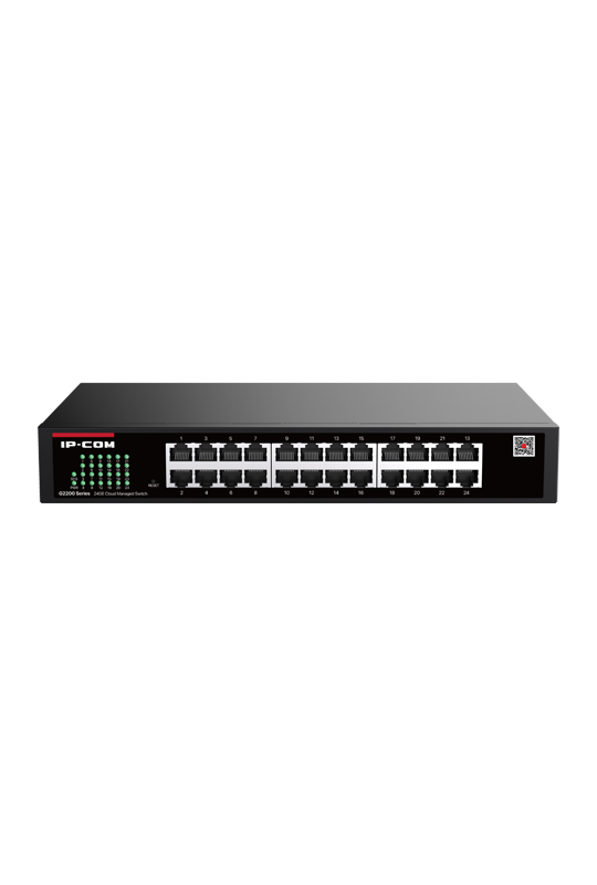 Switch 24 x RJ45 Gigabit, Cloud Management - IP-COM	 G2224D