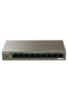 Switch 8 porturi Gigabit PoE, 1 x RJ45 Gigabit Uplink - IP-COM G1109P-8-102W