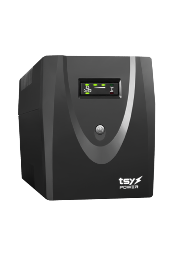 UPS TSY Power, 2000VA/1200W, LED, AVR-repornire automata, Management, 4 x Schuko, 2 x RJ45, 1 X USB type B TSY-MP-2K0-LED